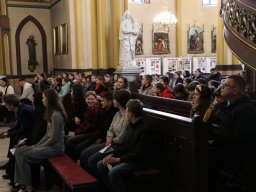 Dekanalne spotkanie Dzieci Maryi z okazji Kongresu Eucharystycznego, 27.04.2024